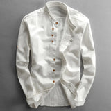 Chemise Hiro — en lin et coton