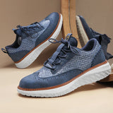 Oxford Ridge Leather Sneakers