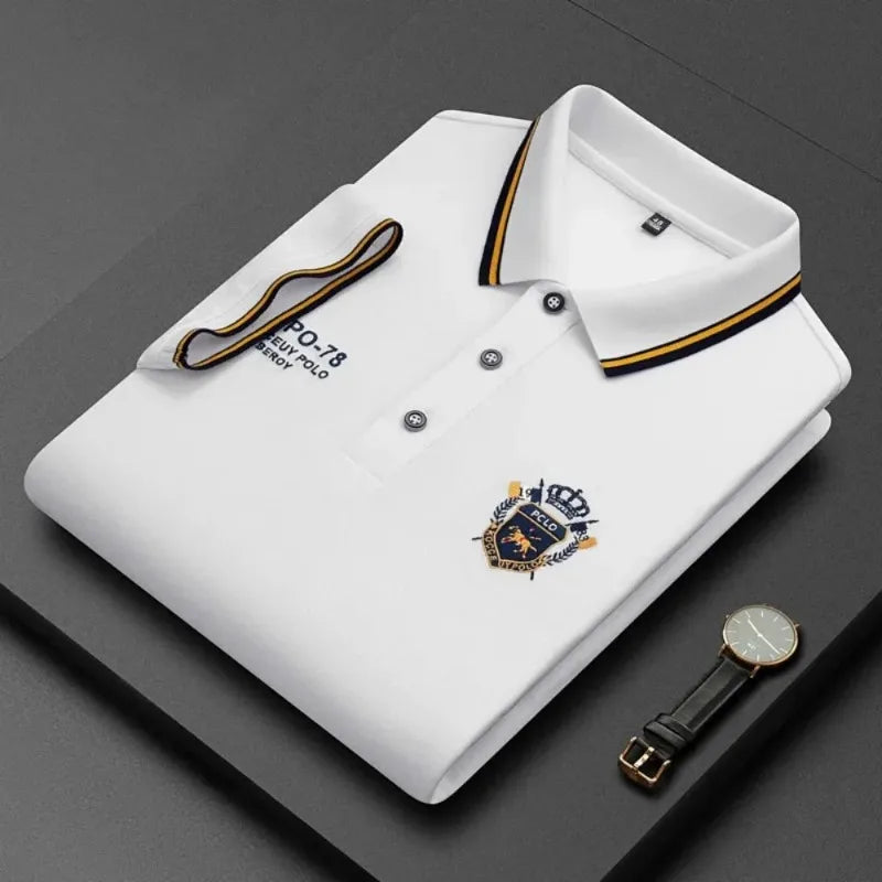 CLASSIC EMBROIDERED POLO FOR MEN