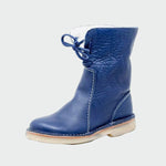 Bottes pour hommes en cuir imperméable avec doublure en laine