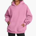 Monique | Sweat à capuche ample à poche kangourou
