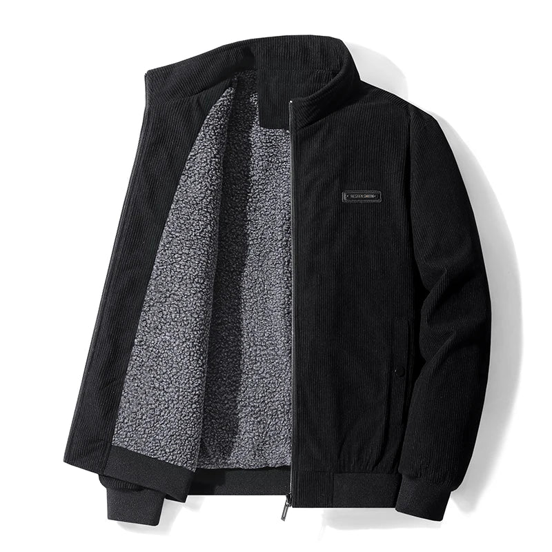 CORDUROY FLEECE JACKET FOR MEN