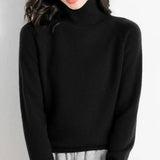 Zoé | Pull en maille fine à petit col montant