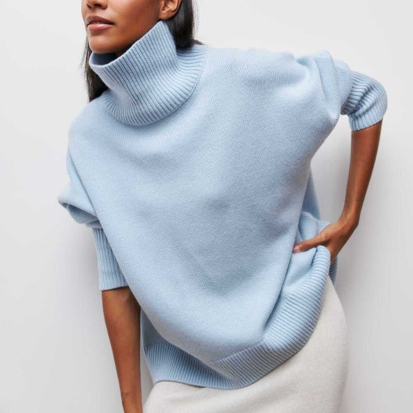 Nina — Pull Col Roulé Luxe