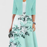 Chantal — Robe Midi Élégante