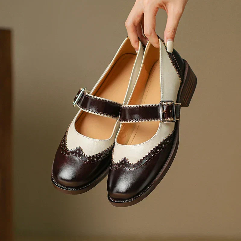 Mary Janes Bicolores Bout Golf