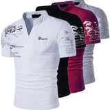 BOLD GRAPHIC POLO SHIRT FOR MEN