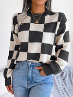 Faustine | Pull douillet à motifs