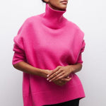 Évelyne | Pull classique à col roulé