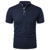 Felin | Elegant stand-up collar polo shirt