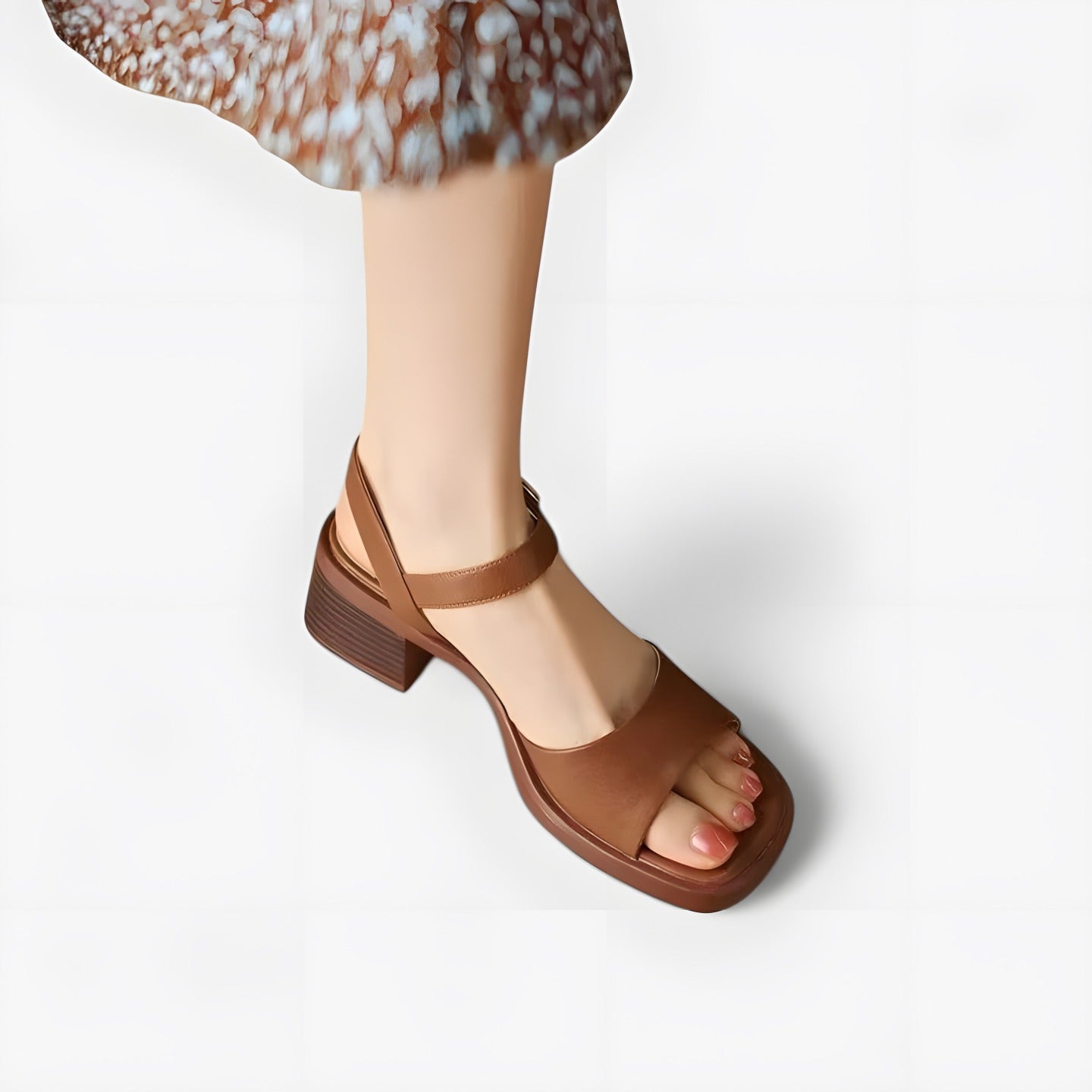 Clarisse | Sandales femme élégantes Marron