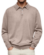 LONG SLEEVE POLO SHIRT FOR MEN