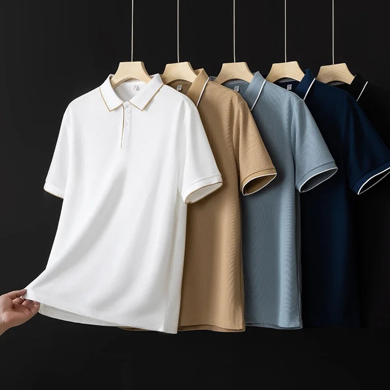 Polo Derek — décontracté en maille