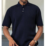 Men's Lightweight Breathable Knit Polo