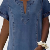 Christine — Robe en Jean Élégante