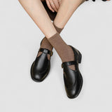 Zhelynne — Chaussures Mary Jane orthopédiques à bout carré
