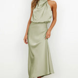 Alixe | Robe de soirée à jupe fluide