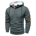 SLIM FIT HALF-BUTTON PULLOVER FOR MEN