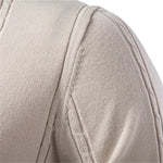 RIBBED KNIT POLO FOR MEN