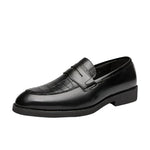 Crownfield Crocodile Loafers
