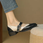 Mary Janes Bicolores Bout Golf