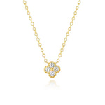 Ève – Collier en argent avec pierre délicate