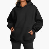 Monique | Sweat à capuche ample à poche kangourou
