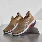 MESH SLIP-ON SNEAKERS FOR MEN