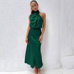 Alixe | Robe de soirée à jupe fluide