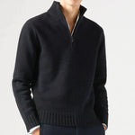 Lucio | Elegant half-zip sweater