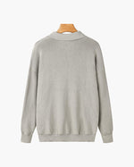 TEXTURED ZIP SWEATER FOR MEN
