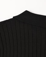 TEXTURED COTTON POLO FOR MEN