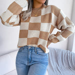Faustine | Pull douillet à motifs