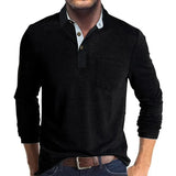 CLASSIC LONG SLEEVE POLO FOR MEN