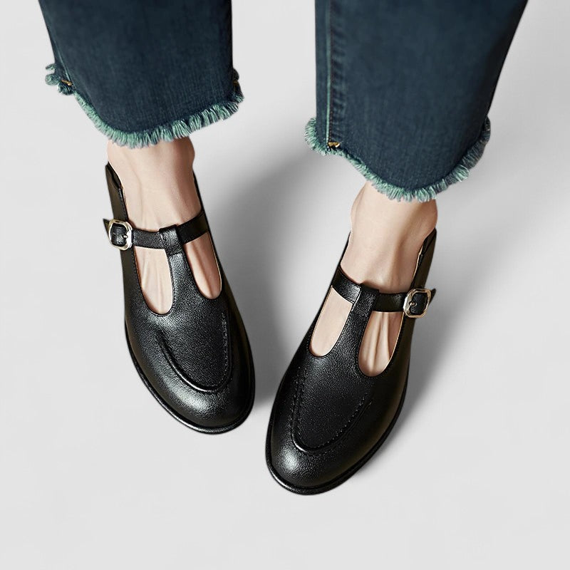 Ariyzzah — Chaussures Mary Jane orthopédiques à talon bas