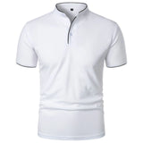 Felin | Elegant stand-up collar polo shirt