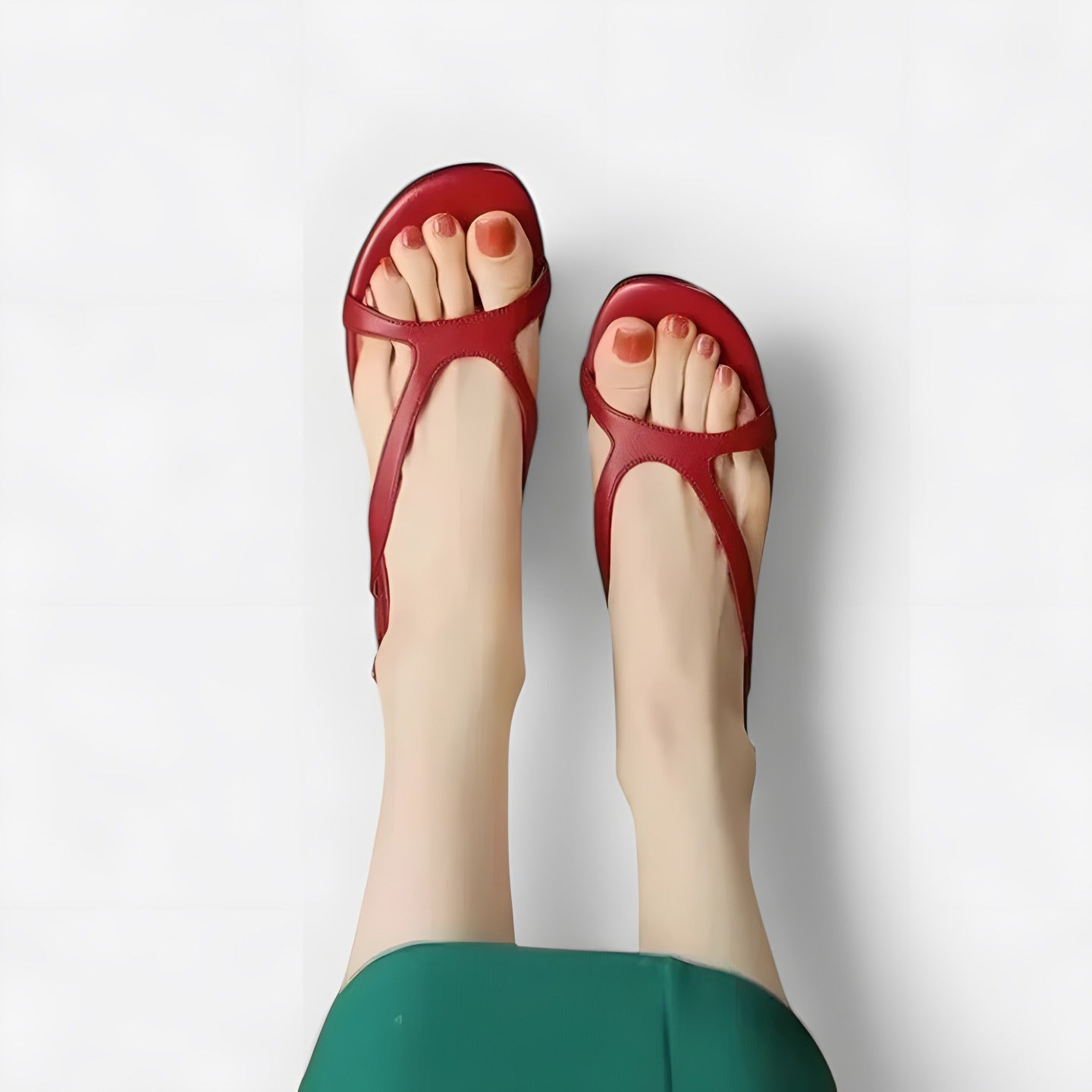 Marley | Sandales orthopédiques femme élégantes Bordeaux
