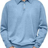 LONG SLEEVE POLO SHIRT FOR MEN