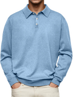 LONG SLEEVE POLO SHIRT FOR MEN