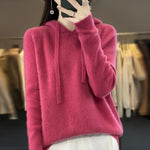 Laure | Pull à capuche en maille douce