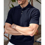 Men's Lightweight Breathable Knit Polo