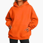 Monique | Sweat à capuche ample à poche kangourou