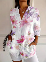 Astrid | Blouse à motifs colorés