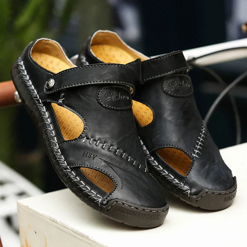 CLASSIC LEATHER SANDALS FOR MEN