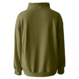 Carole | Sweat zippé à col montant