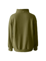 Carole | Sweat zippé à col montant