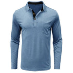 CLASSIC LONG SLEEVE POLO FOR MEN