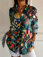 Astrid | Blouse à motifs colorés