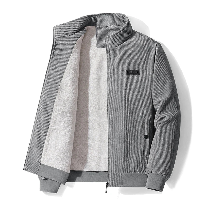 CORDUROY FLEECE JACKET FOR MEN