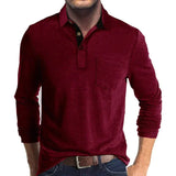 CLASSIC LONG SLEEVE POLO FOR MEN